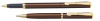 Набор Pierre Cardin PEN&PEN: ручка шариковая + роллер. Цвет - коричневый. Упаковка Е или E-1