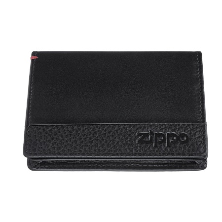 Держатель для карт Zippo с защитой от сканирования RFID, чёрный