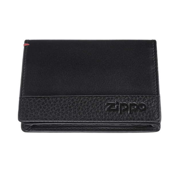 Держатель для карт Zippo с защитой от сканирования RFID, чёрный