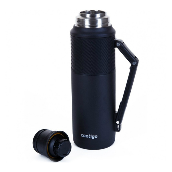 Термокружка CONTIGO THERMAL BOTTLE 40 OZ MATTE BLACK (1200 мл)