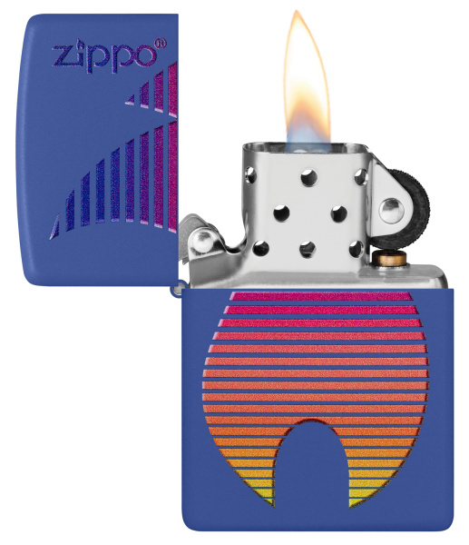 Зажигалка ZIPPO Classic с покрытием Royal Blue Matte 48996