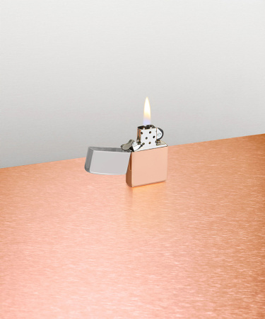 Зажигалка ZIPPO Bimetal с двойным металлическим покрытием 48694
