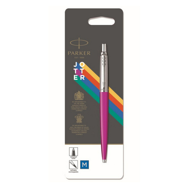 Ручка шариковая Parker Jotter Color - Pink, M