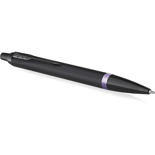 Шариковая ручка Parker IM Vibrant Rings K315 - Amethyst Purple PVD, M
