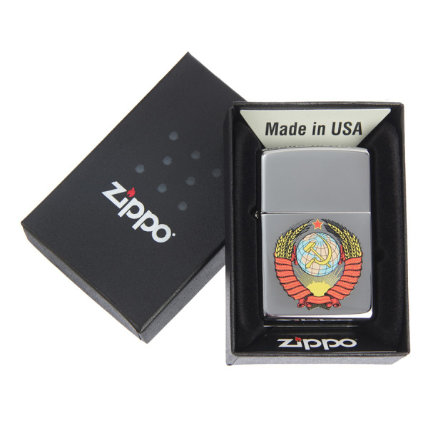 Зажигалка Zippo Герб СССР