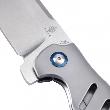 Складной нож Kizer Mini Sheepdog S35VN, серый