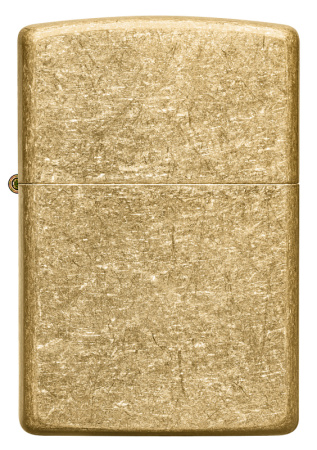 Зажигалка ZIPPO Classic с покрытием Tumbled Brass 49477