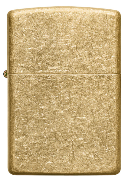 Зажигалка ZIPPO Classic с покрытием Tumbled Brass 49477
