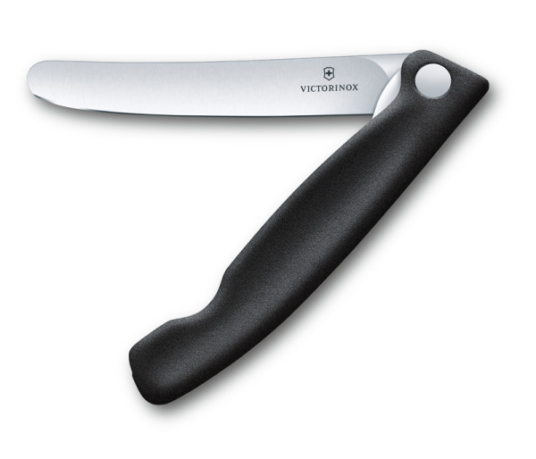 Нож складной для овощей Swiss Classic 11 см (black) VICTORINOX