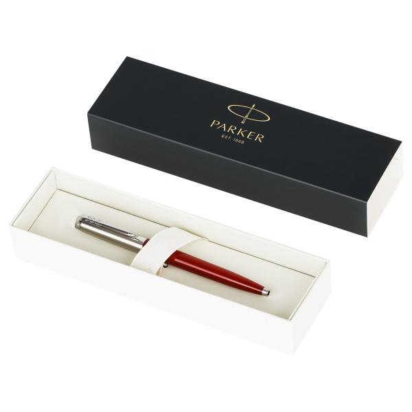 Ручка шариковая Parker "Jotter Originals Recycled Red CT" красная, 1,0мм