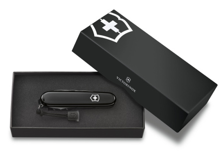 Нож перочинный VICTORINOX Spartan Onyx Black 1.3603.31P