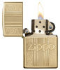 Зажигалка ZIPPO Pattern Design с покрытием High Polish Brass 29677