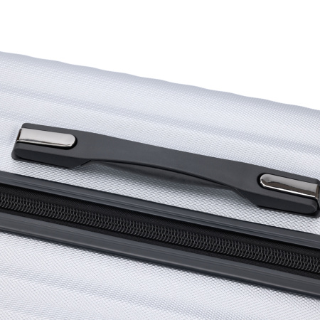 Чемодан TORBER Lama T1919M-Silver