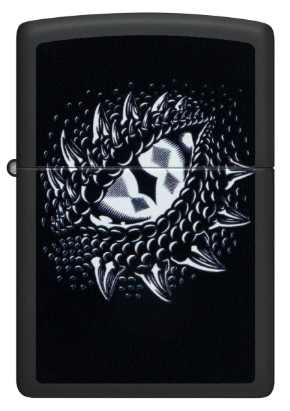 Зажигалка ZIPPO Dragon Eye с покрытием Black Light 48608