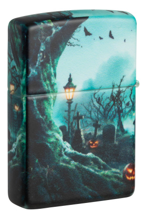 Зажигалка ZIPPO Graveyard с покрытием 540 Matte 48389