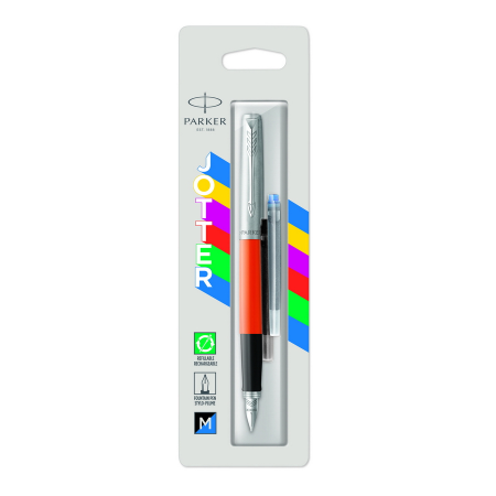 Ручка перьевая Parker Jotter Originals F60 Orange CT M