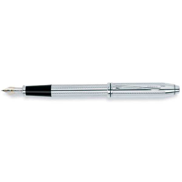 Ручка перьевая Cross TOWNSEND-PLATINUM PLATED