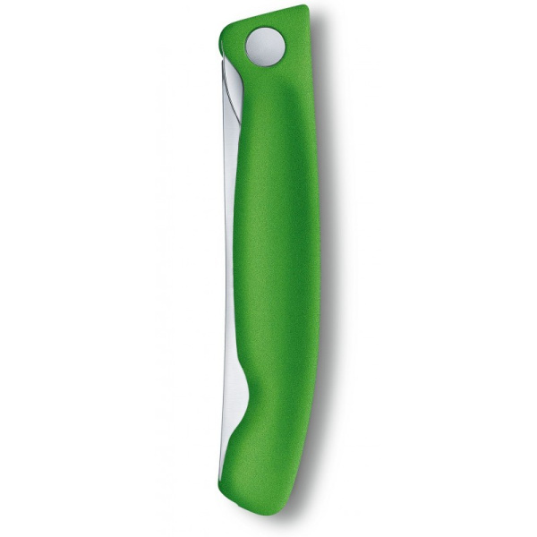 Нож складной для овощей Swiss Classic 11 см VICTORINOX Салатовый