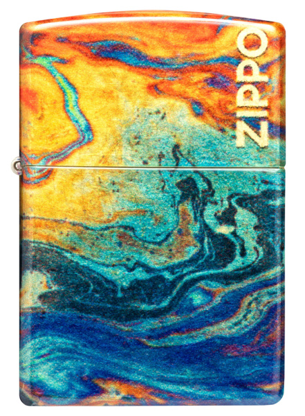 Зажигалка ZIPPO Classic с покрытием 540 Tumbled Brass 48778