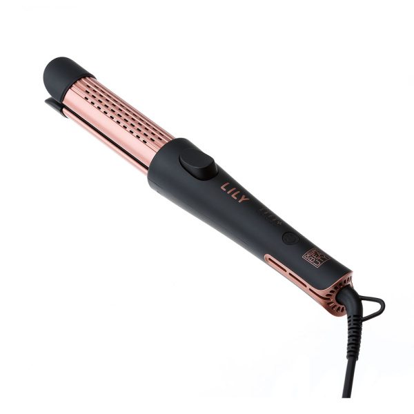 Щипцы-плойка 2-в-1 для волос DEWAL BEAUTY Lily HI2120-Black