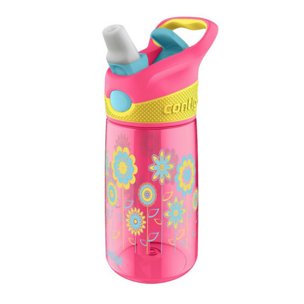 Бутылка для воды CONTIGO STRIKER CHERRY PINK FLOWERS (420 мл)