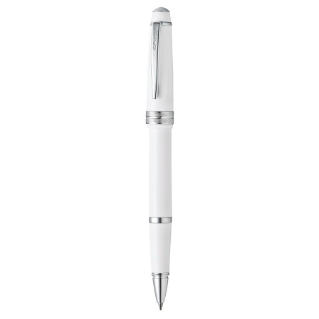 Ручка-роллер Cross Selectip Bailey Light - White Chrome