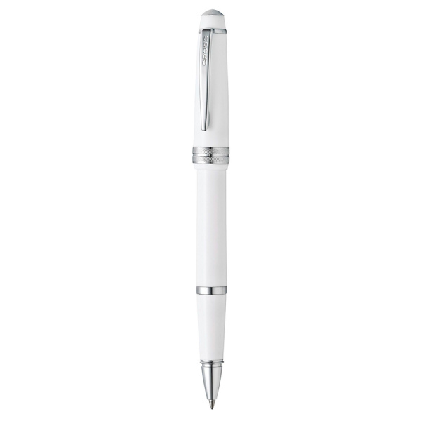 Ручка-роллер Cross Selectip Bailey Light - White Chrome
