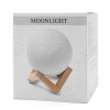 Беспроводная колонка-светильник Moonlight, белая