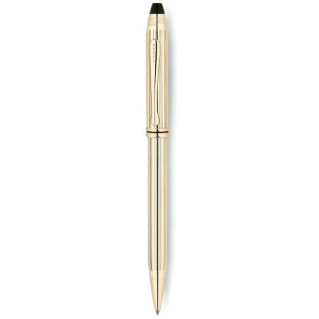 Ручка шариковая Cross TOWNSEND-10 KARAT ROLLED GOLD