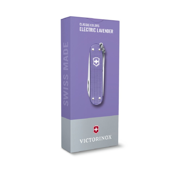 Нож-брелок Classic SD Alox Colors Electric Lavender VICTORINOX