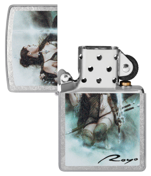 Зажигалка ZIPPO Luis Royo с покрытием Street Chrome 48962