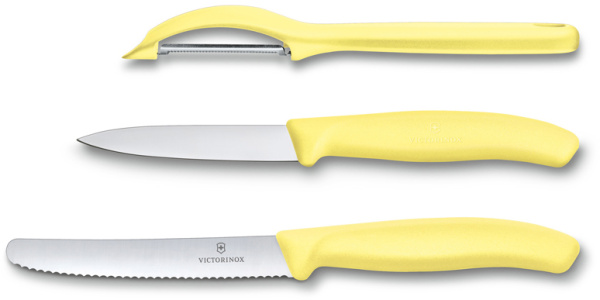 Набор из 3 ножей VICTORINOX Swiss Classic: нож для овощей 6.7116.31L82