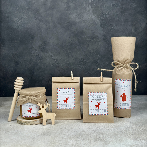 Подарочный набор Новогодняя посылка #4-2