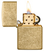 Зажигалка ZIPPO Classic с покрытием Tumbled Brass 49477