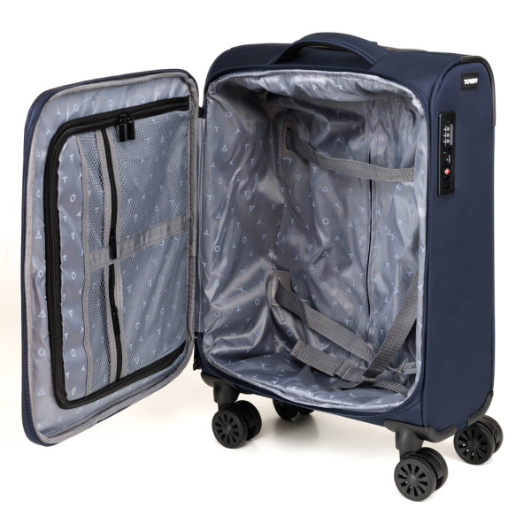 Чемодан TORBER Brosno T1901S-Blue Чемодан TORBER Brosno T1901S-Blue