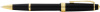 Ручка-роллер Cross Bailey Light Polished Black Resin and Gold Tone