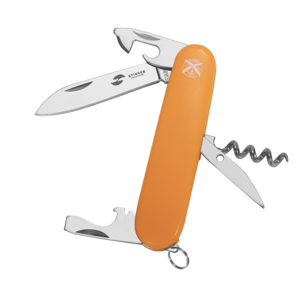 Нож перочинный Stinger FK-K5017-5PB