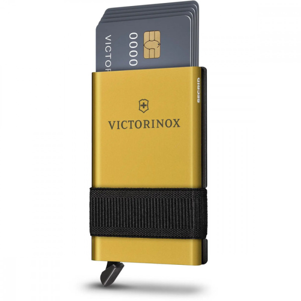 Карта-мультитул с картхолдером Victorinox SMARTCARD Wallet Delightful Gold