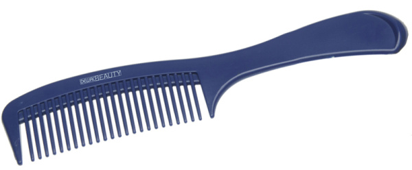 Расческа Dewal Beauty с ручкой синяя 22 DBS6810