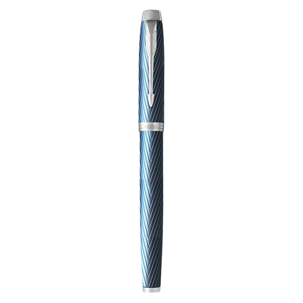 Ручка-роллер Parker IM Premium - Blue Grey CT