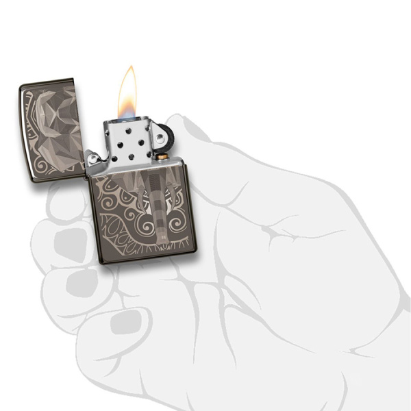 Зажигалка Zippo Elephant Fancy Fill Design