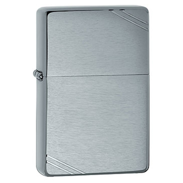 Зажигалка Zippo Vintage w/ Slashes Brushed Chrome