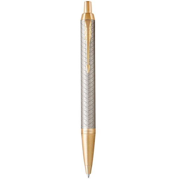 Ручка шариковая Parker IM Premium Warm Silver GT