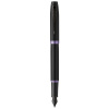 Перьевая ручка Parker IM Vibrant Rings F315 Amethyst Purple PVD, M