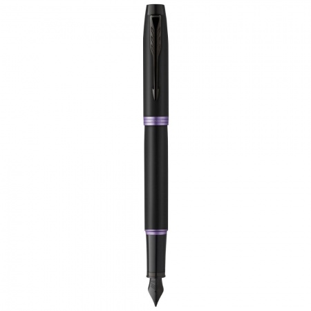 Перьевая ручка Parker IM Vibrant Rings F315 Amethyst Purple PVD, M
