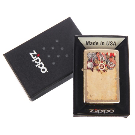 Зажигалка Zippo Советские ордена