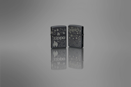 Зажигалка ZIPPO Classic с покрытием Black Matte 48908