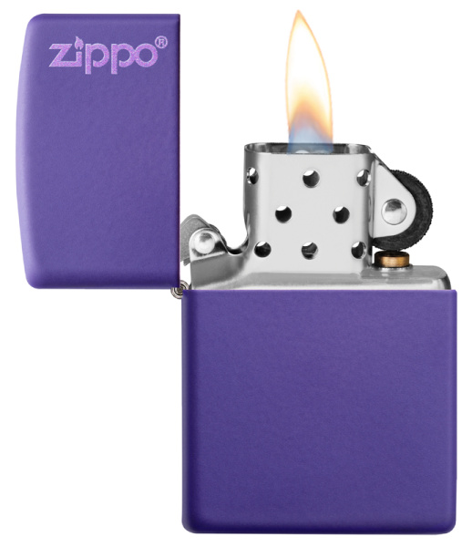 Зажигалка ZIPPO Classic с покрытием Purple Matte 237ZL