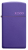 Зажигалка ZIPPO Slim® с покрытием Purple Matte 1637ZL