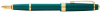 Перьевая ручка Cross Bailey Light Polished Green Resin and Gold Tone AT0746-12FF